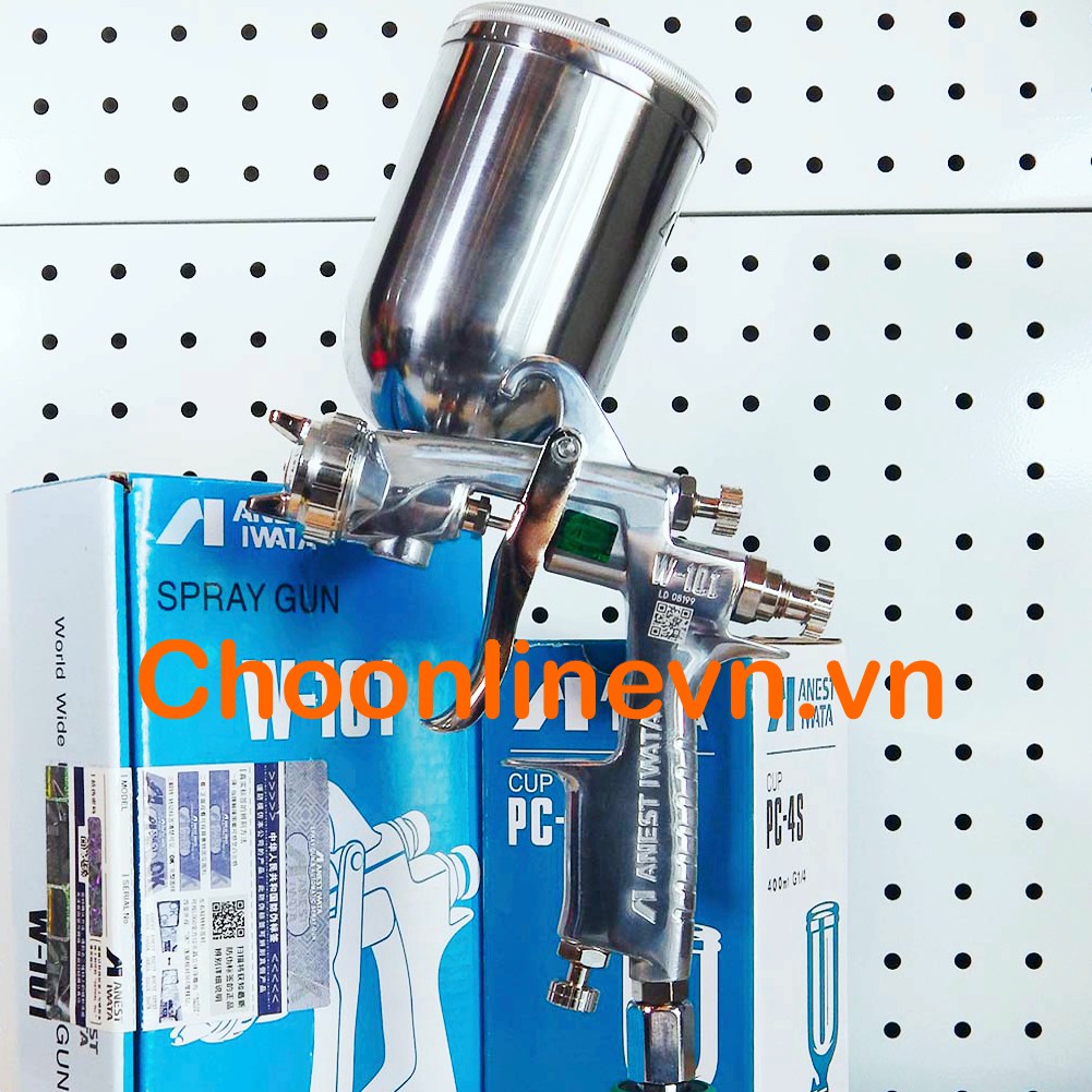 Súng phun sơn Iwata W101 chuyên phun sơn xe máy