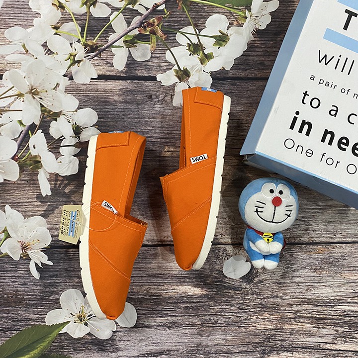 Giày toms cam,ORANGE