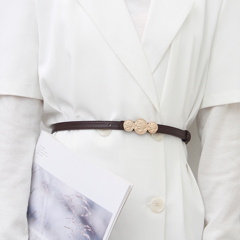 Thắt Lưng Nhỏ Kiểu Hàn Quốc Đơn Giản Trang Trí Đầm/Đầm Thời Trang Cho Nữ