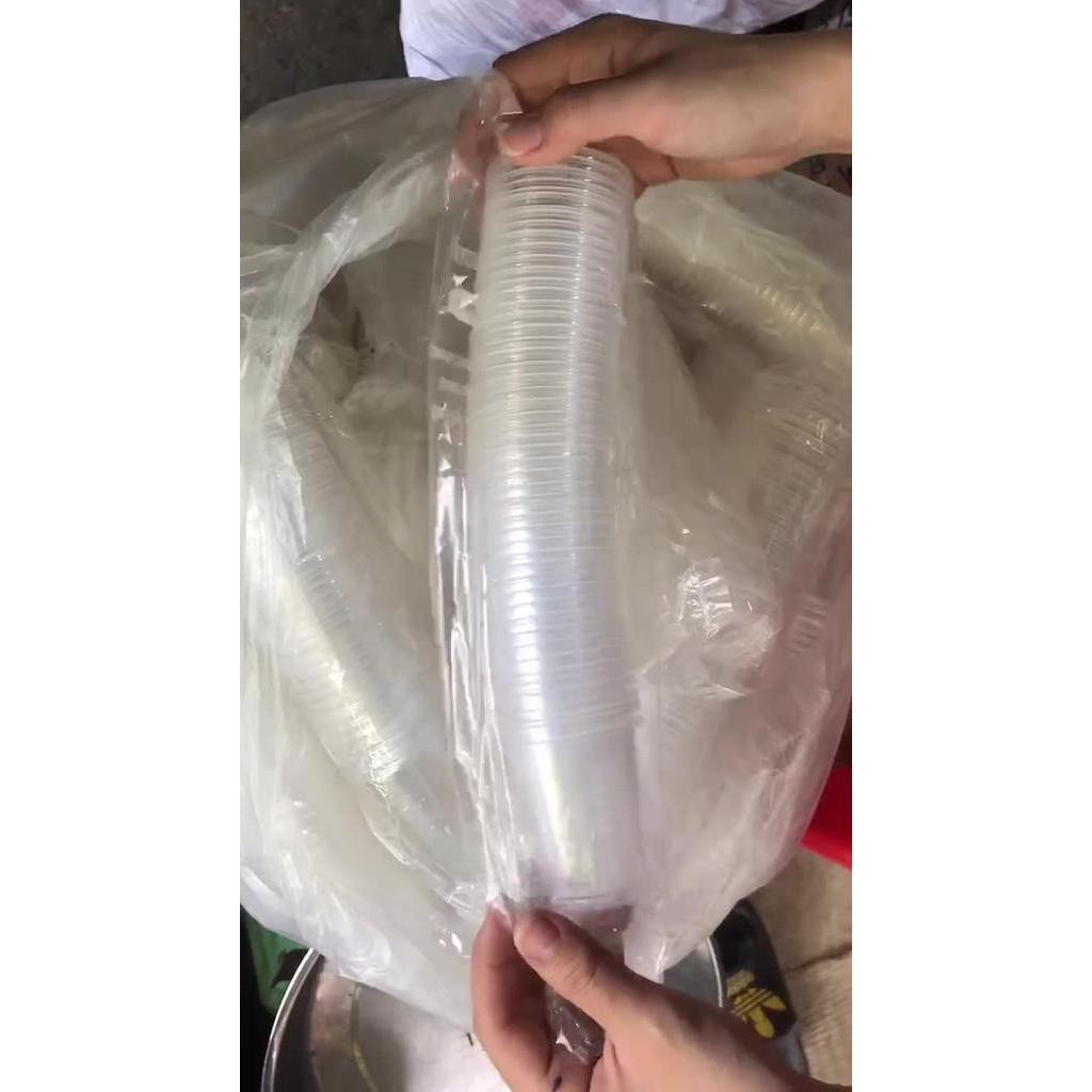 [Q11] 50 Ly Nhựa Mini Trong (Có Nắp Riêng) Dung Tích (2 Cỡ: 40ml-60ml,70ml) | BigBuy360 - bigbuy360.vn