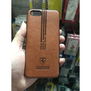 Ốp Lưng OPPO A83 Giả Da Cao Cấp Ferrari - Sang Trọng - Tinh Tế