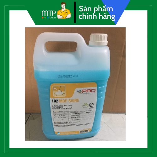 Nước lau sàn tạo độ sáng bóng Goodmaid Pro GMP 102 Mop Shine 5L Hương oải hương NK Malaysia