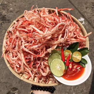 Mực xé sợi hấp nước cốt dừa hũ 200g
