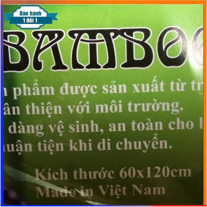 [ Gía siêu rẻ ] Chiếu trúc Bamboo made in Việt Nam (60cm x 1m2)