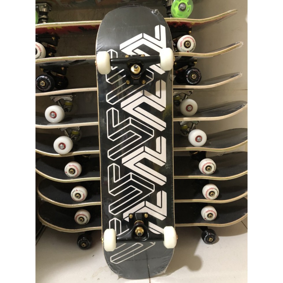 [NEW CHÍNH HÃNG] Ván Trượt Cao Cấp Skateboard Mặt Nhám gỗ ép 7 lớp chịu lực