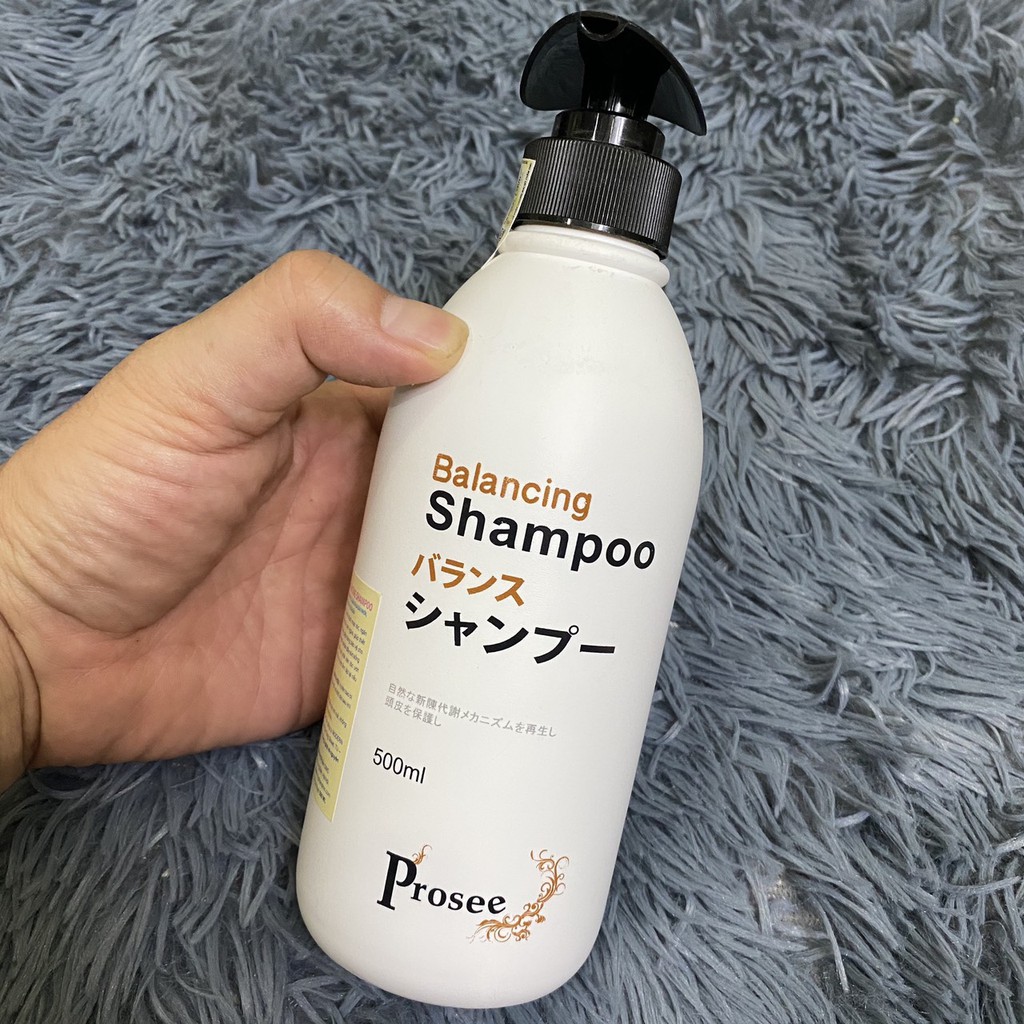 Best SellerDầu gội dành cho tóc gàu chống dầu, chống rụng tóc Prosee Balancing Shampoo AS13 500ml