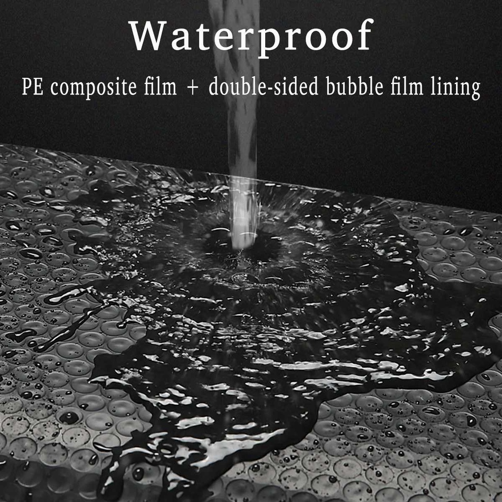 Phong Bì Màu Đen Bằng Polyethylene Chống Sốc Chống Thấm Nước Kích Thước 11*13cm