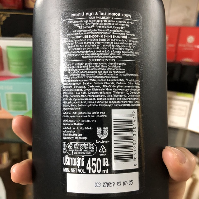 Dầu gội TRESemme Thái Lan 480ml