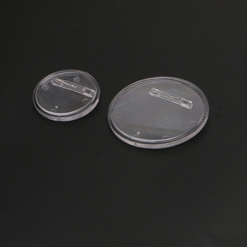 Bộ 20 huy hiệu tròn acrylic trong suốt dành cho tự làm sản phẩm thủ công