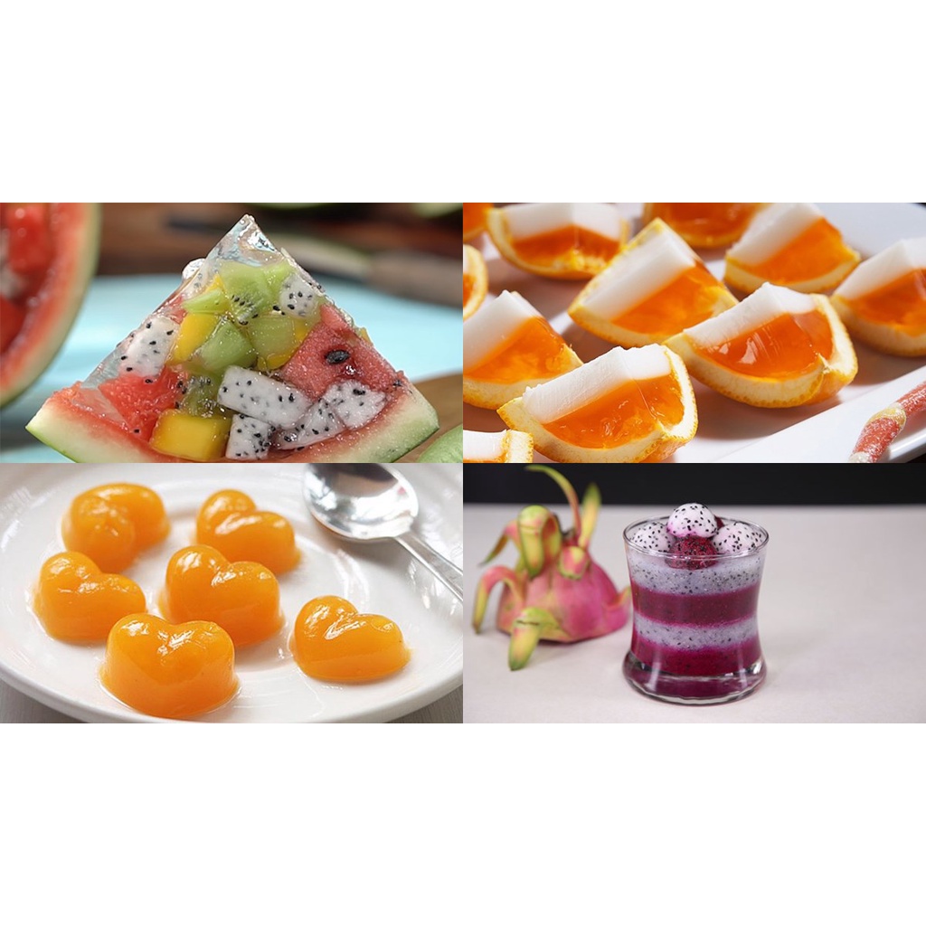 Bột Rau Câu Dẻo Việt Xô Gold / Con Cá Dẻo 10gr/gói - Nông Sản Quê SallyFood