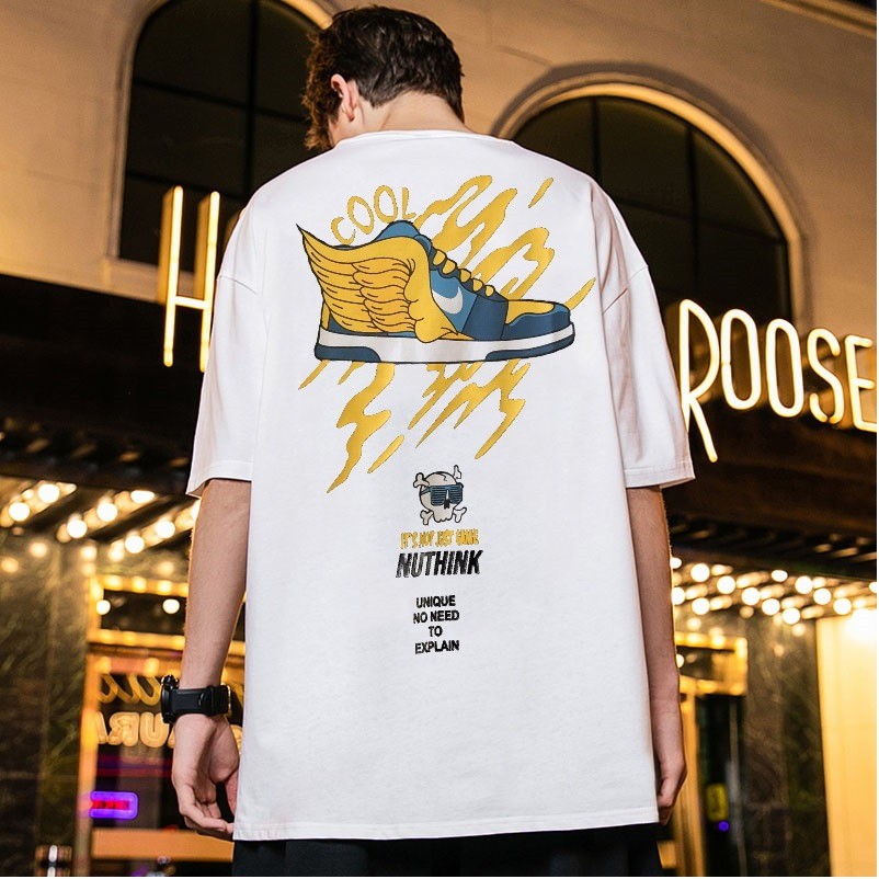 [Video + Ảnh Thật] Áo thun tay nỡ from rộng Hot Trend  Tay Lỡ Form Rộng Ulzaang Cá Tính size  < 75kg | BigBuy360 - bigbuy360.vn