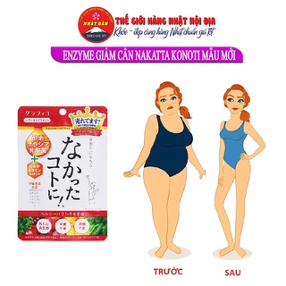 Giảm cân nhật bản, Enzyme giảm cân Nakatta Konoti gói 120 viên