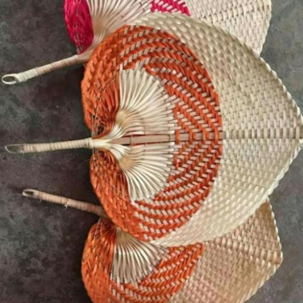 [ Hạ giá ] Quạt lá đề trái tim đẹp 20cm