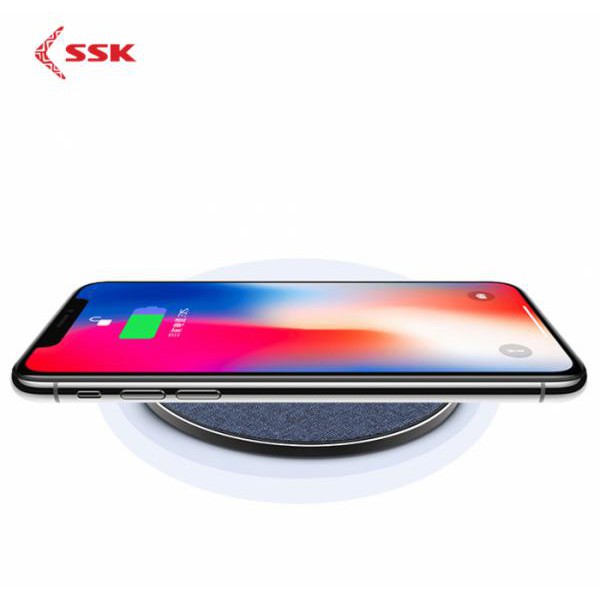 BỘ SẠC ĐẾ SẠC ĐIỆN THOAI ANDROID , IPHONE KHÔNG DÂY SSK SWC 010