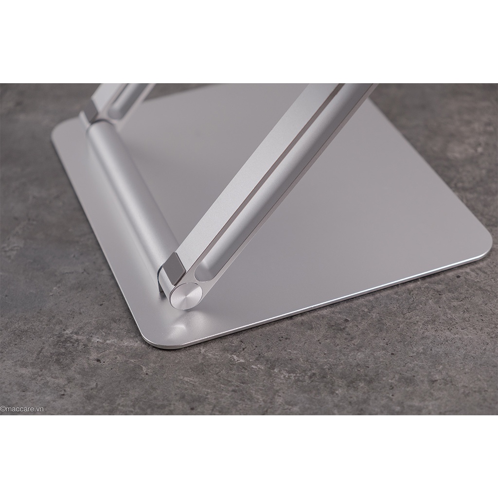 Đế kê laptop, macbook bằng nhôm nguyên khối