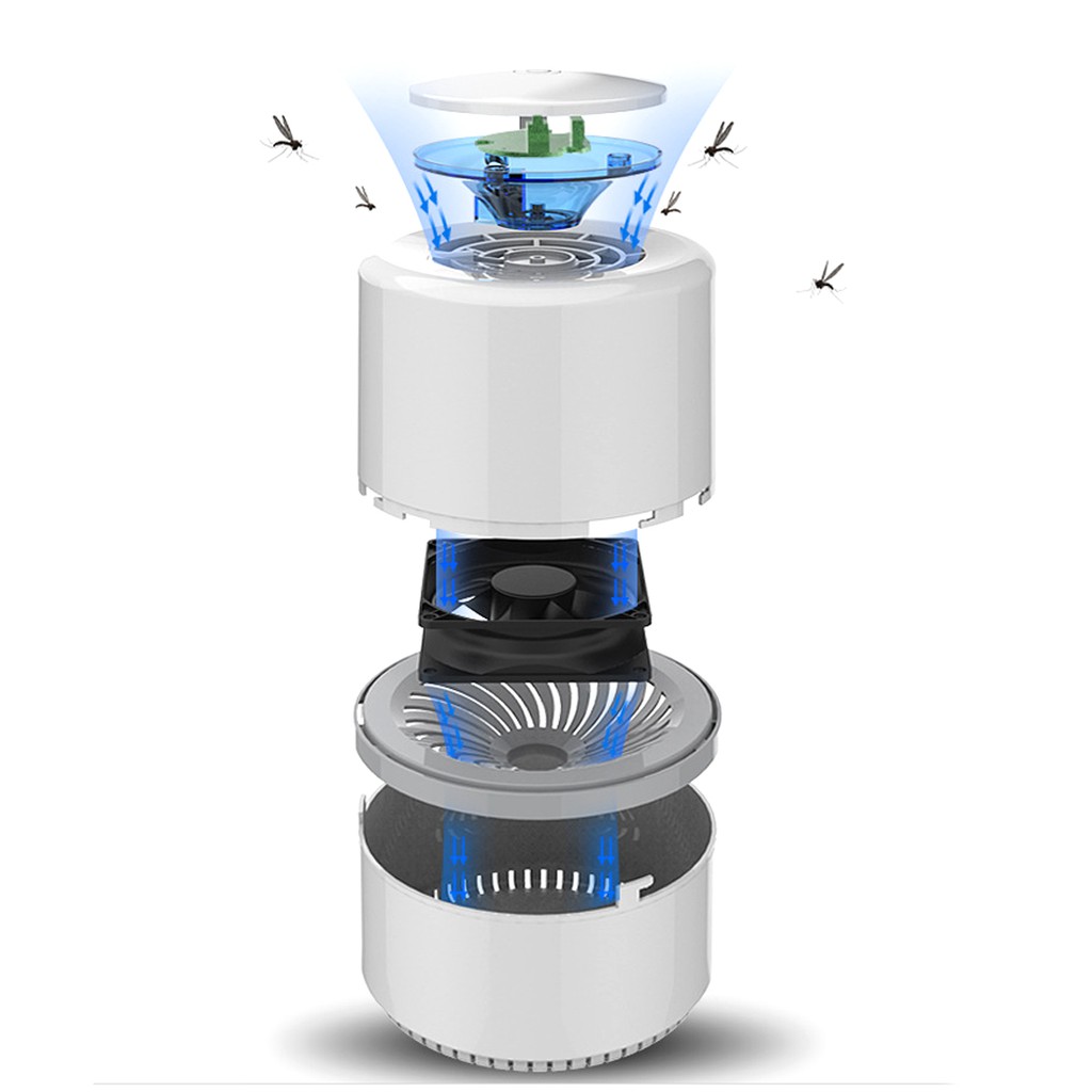 đèn bắt muỗi và diệt côn trùng  Mosquito Killer cao cấp thương hiệu mới không gây độc hại&lt;giao màu ngẫu nhiên&gt;