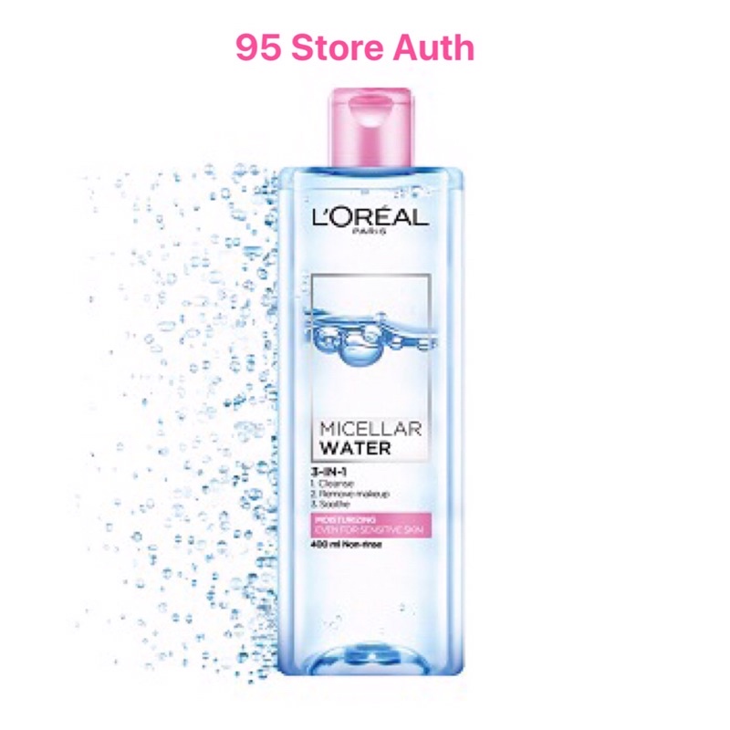 Nước Tẩy Trang an toàn và sạch da L'OREAL 400ml của Pháp [Chính Hãng]