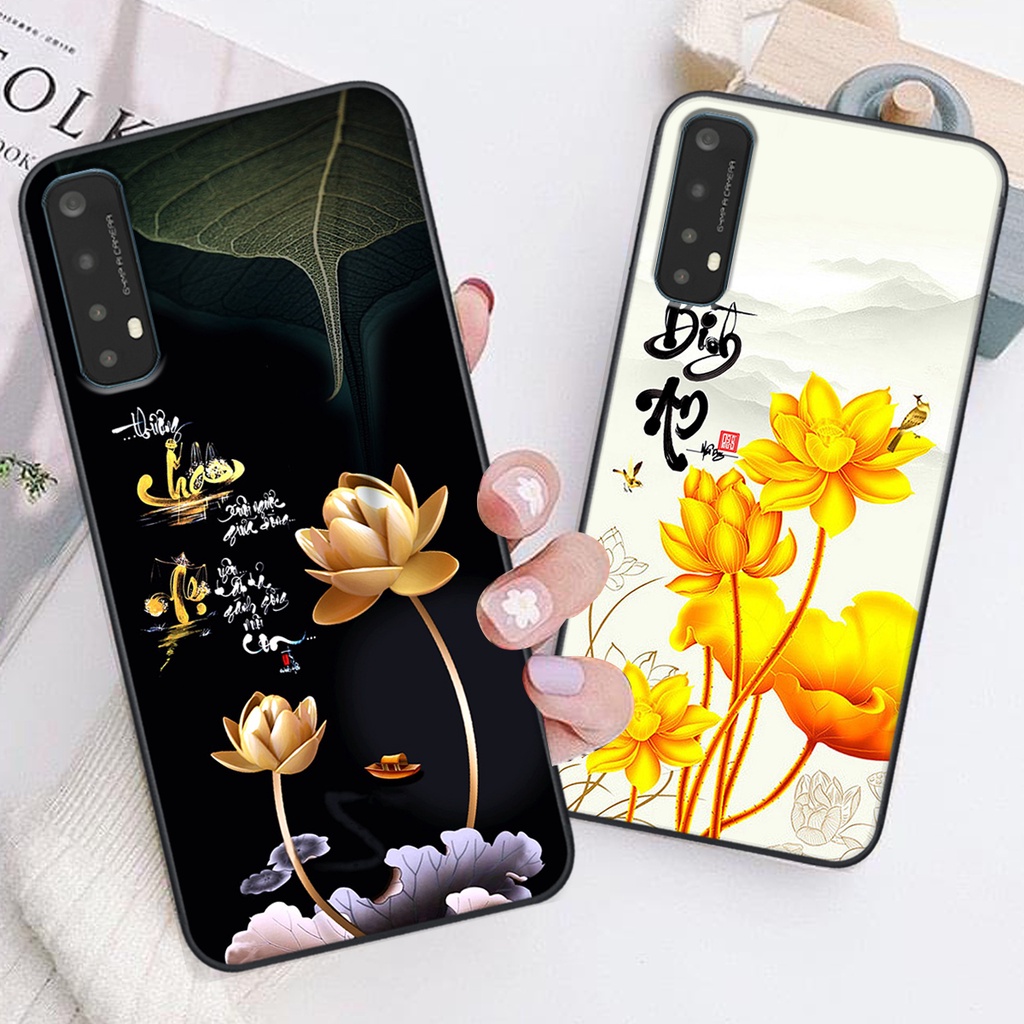 Ốp lưng Realme 7 in hình chữ tài chữ lộc, Cha Mẹ, bình an SIÊU ĐẸP