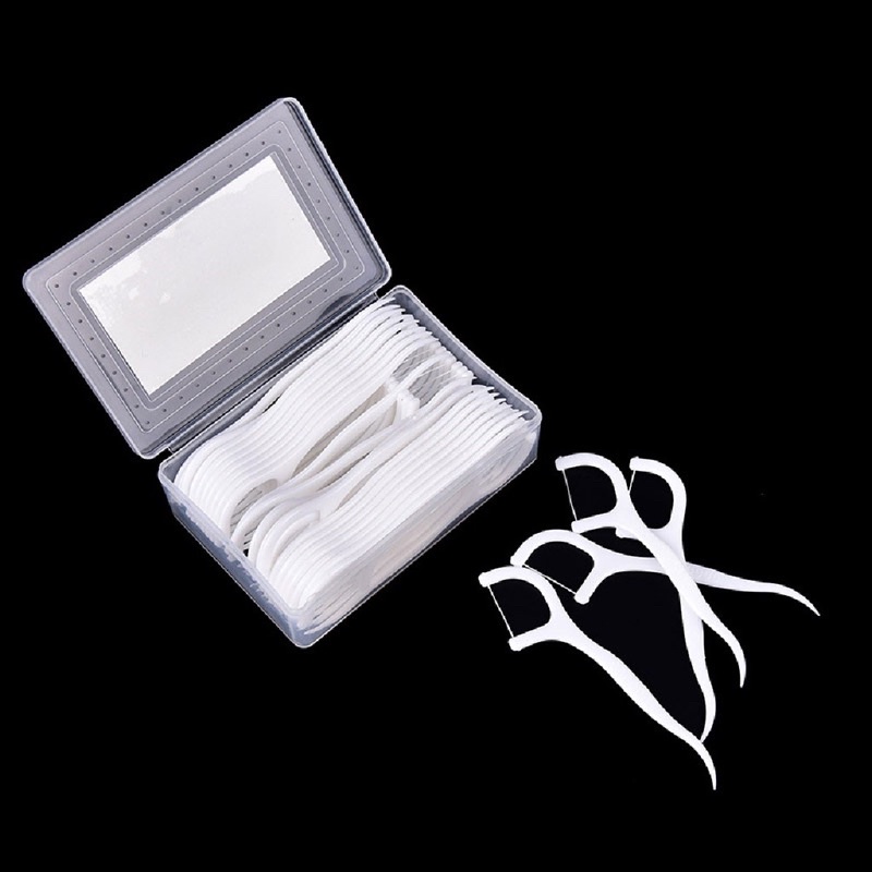 Tăm chỉ nha khoa - 1 hộp / 50 que