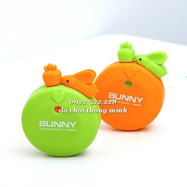 Đồng hồ đếm ngược Bunny - Thỏ ăn cà rốt - giúp bé yêu học quản lý thời gian