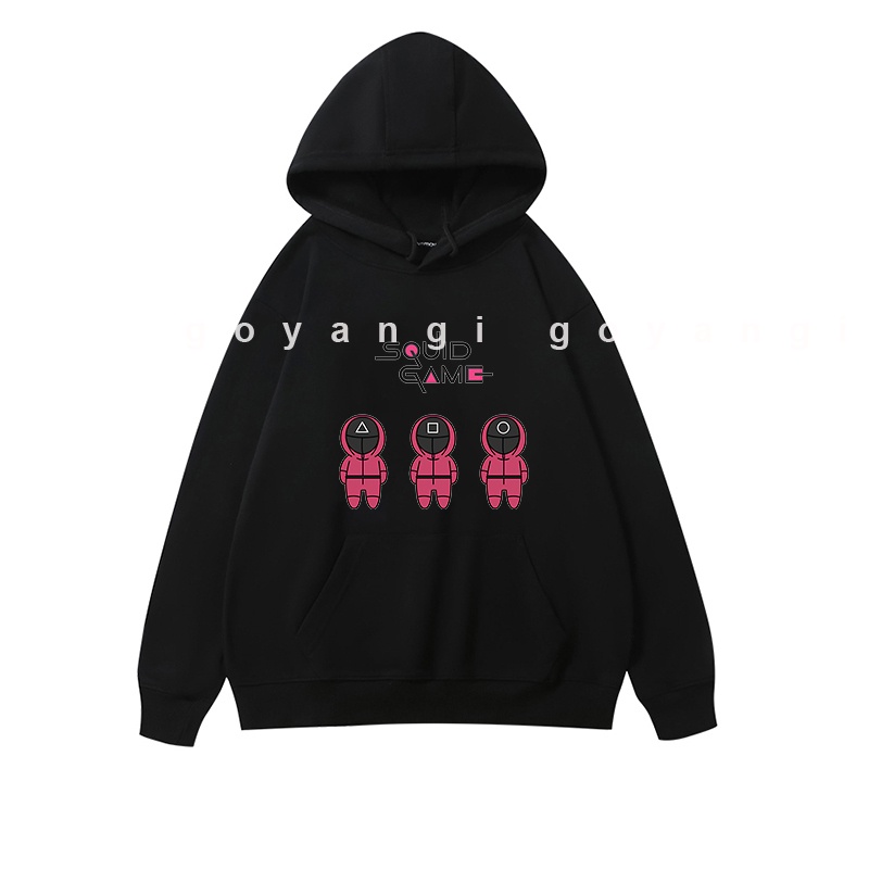 Áo Hoodie GYG Unisex Squid Game 2 Form Rộng Oversize Phong Cách Hàn Quốc