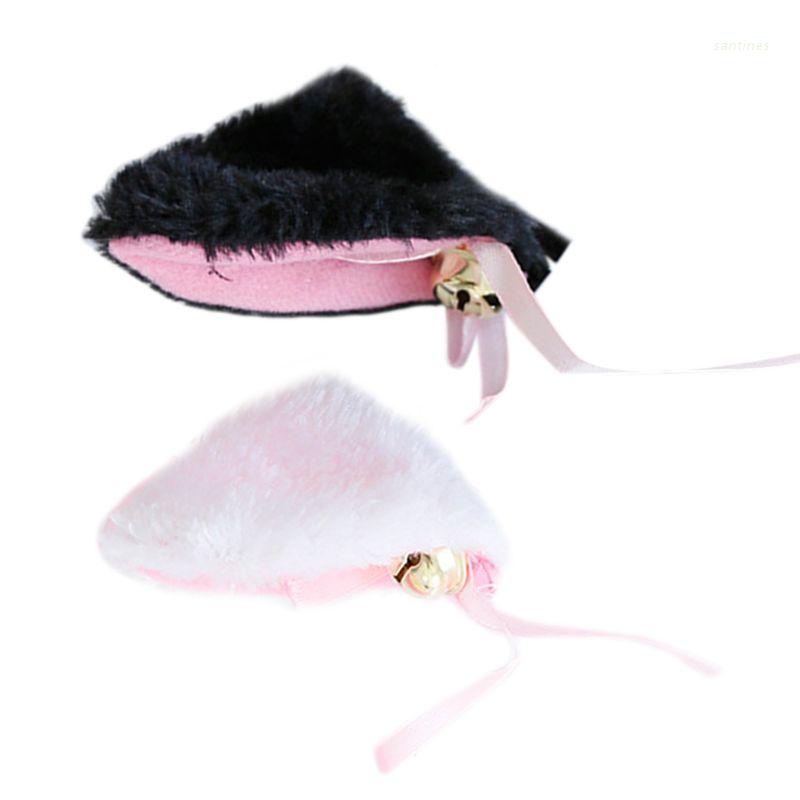 Set 2 Kẹp Tóc Hình Tai Mèo Dễ Thương Cho Nữ