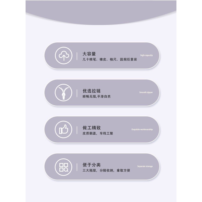 ✨Túi Đựng Bút Bằng Vải Canvas Cỡ Lớn Hình Conan Merchandise kidd Haiyuan Ai anime cry of school junior BDY924