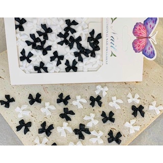 Nơ nhựa gắn móng-nail