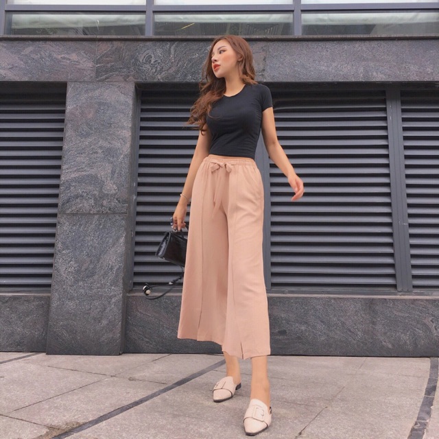 QB1055- QUẦN CULOTTES ĐŨI XUẤT (Vnxk)