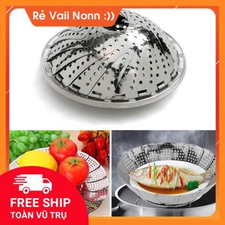 Vỉ hấp đa năng inox cao cấp có hộp