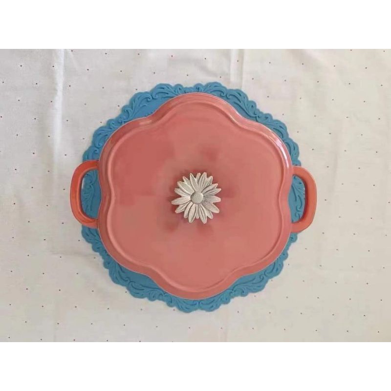 ✅ Nồi gang tráng men Pioneer Woman 22cm