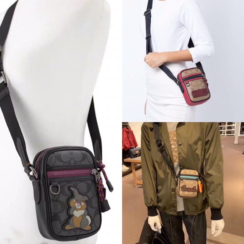 Túi C0ACH nam mini đeo chéo