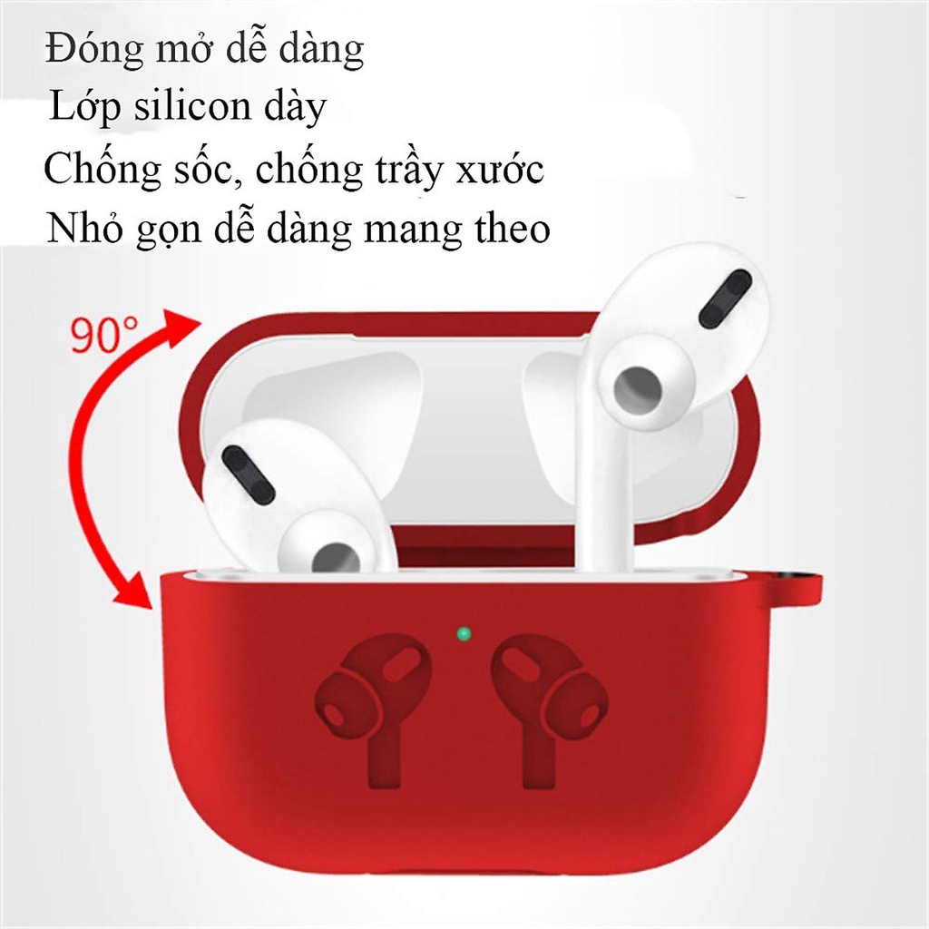 Case Silicon Dành Cho Airpods Pro In Hình Tai Nghe