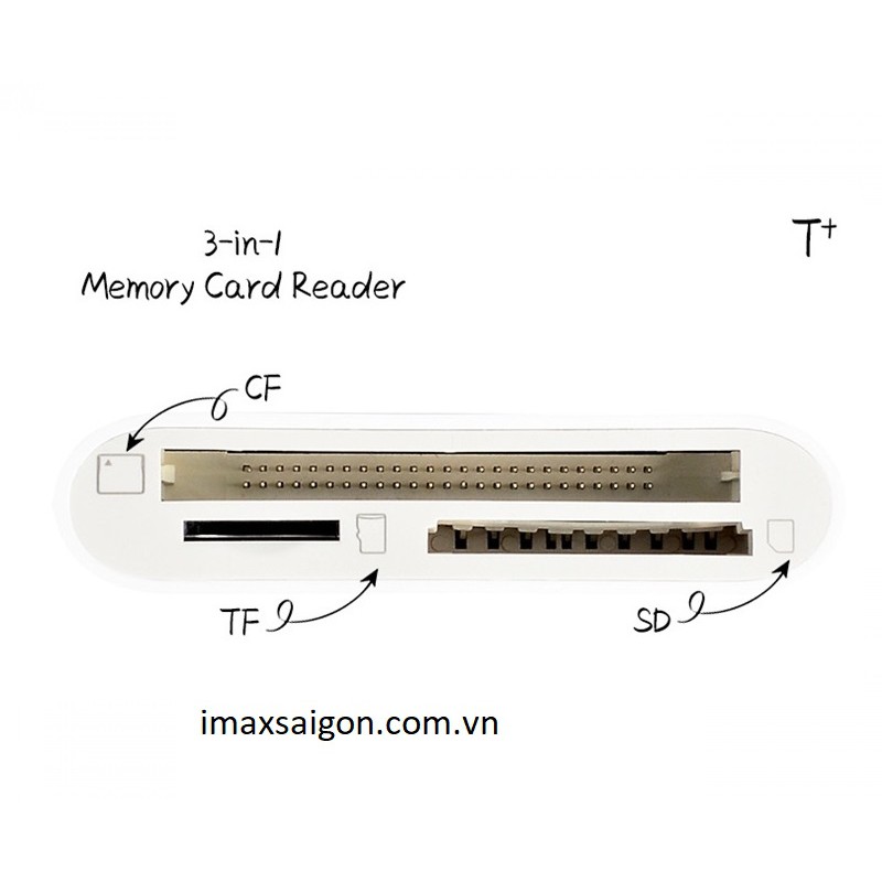 ĐẦU ĐỌC THẺ TF, SD, CF TYPE C CHO MAC, ĐIỆN THOẠI