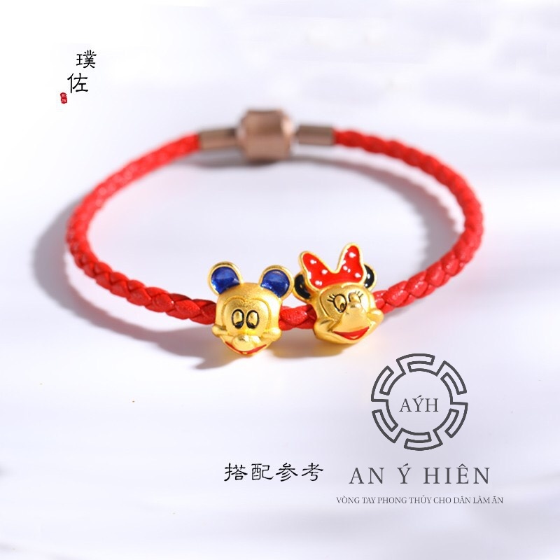 Charm Mickey xanh #C34 ( An Ý Hiên)