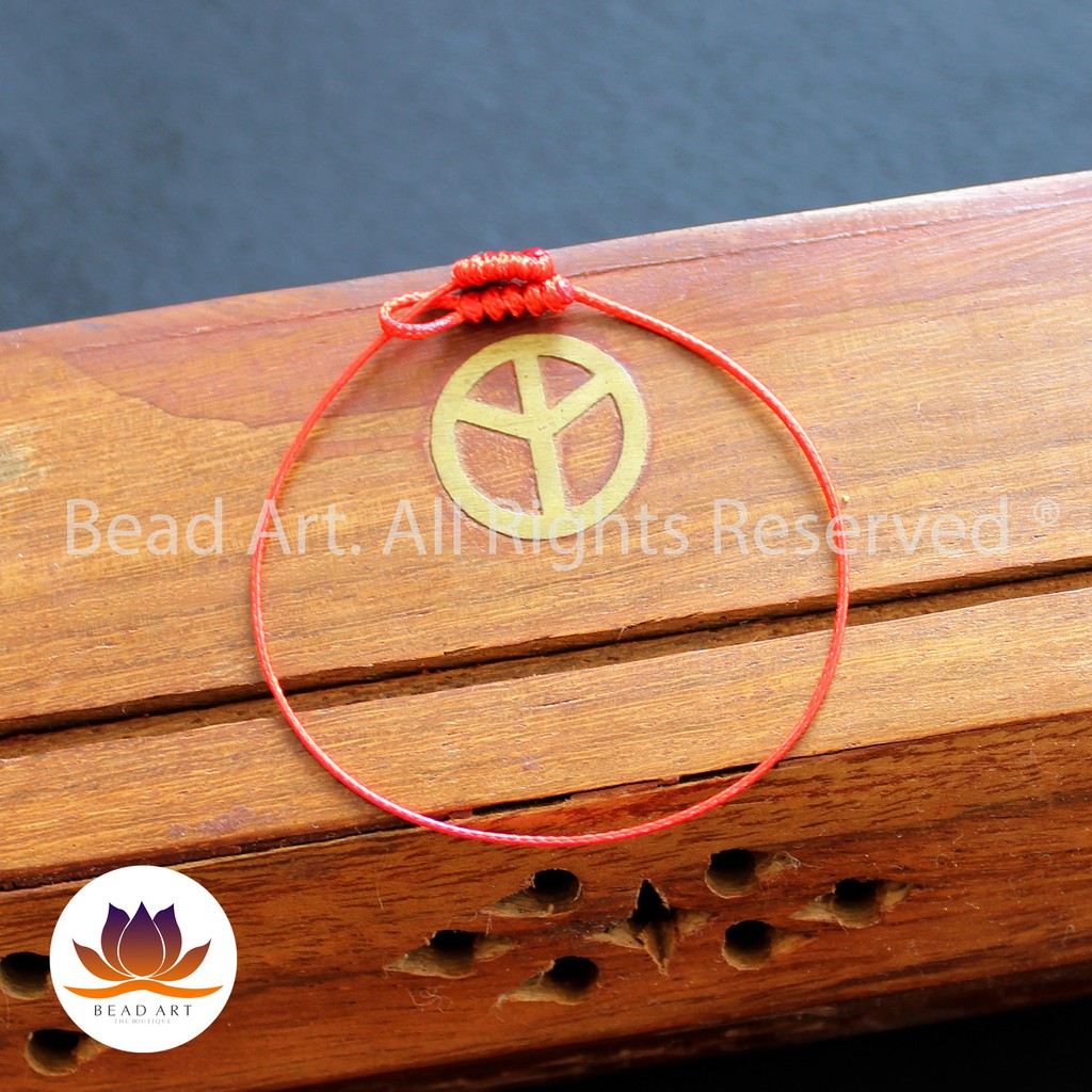 Vòng Tay Thắt Dây  Đỏ Handmade , Vòng Tay Phong Thuỷ S50