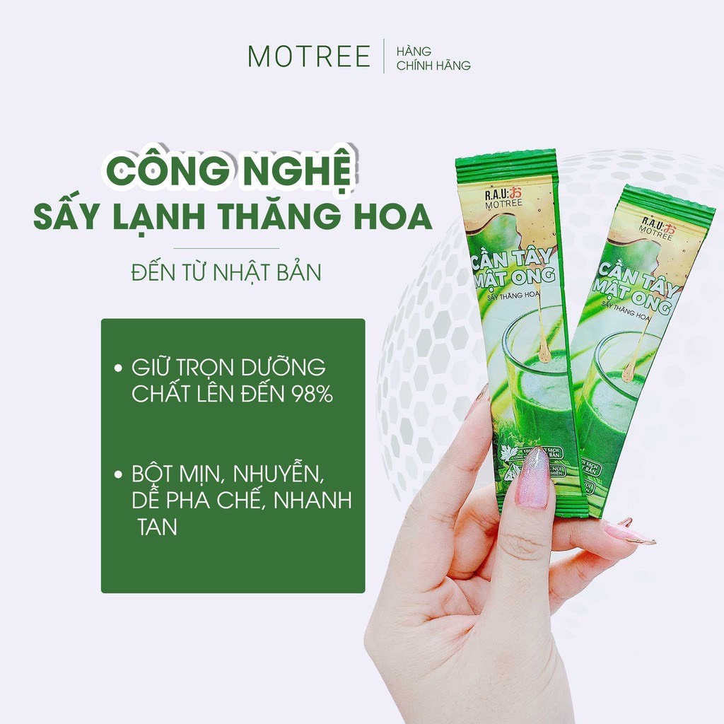 [CHÍNH HÃNG + QUÀ TẶNG] Cần Tây Mật Ong Motree, Giảm Cân, Hết Mụn, Sáng Da, Đẹp Dáng, Đào Thải Mỡ Thừa, Thanh Lọc Cơ Thể