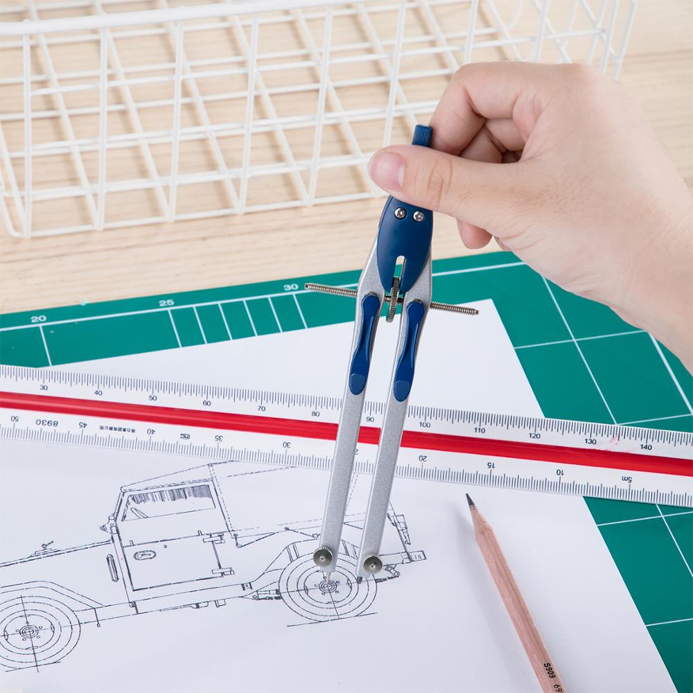 Bộ Compa Vẽ Hình Học Bằng Hợp Kim Kẽm Chuyên Nghiệp