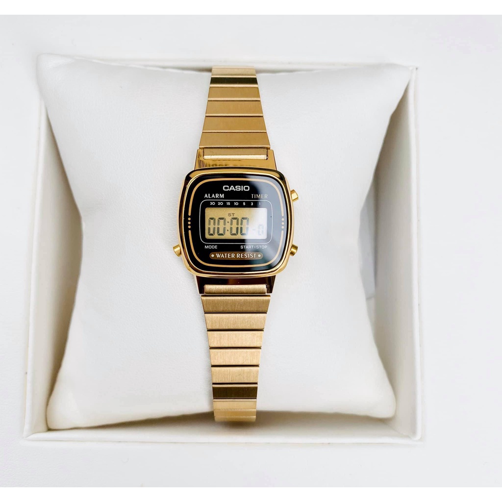 Đồng Hồ Nữ, Đồng Hồ Casio Chính hãng Nữ LA670,LA690 Thời Trang ,Dây Thép Không Gỉ