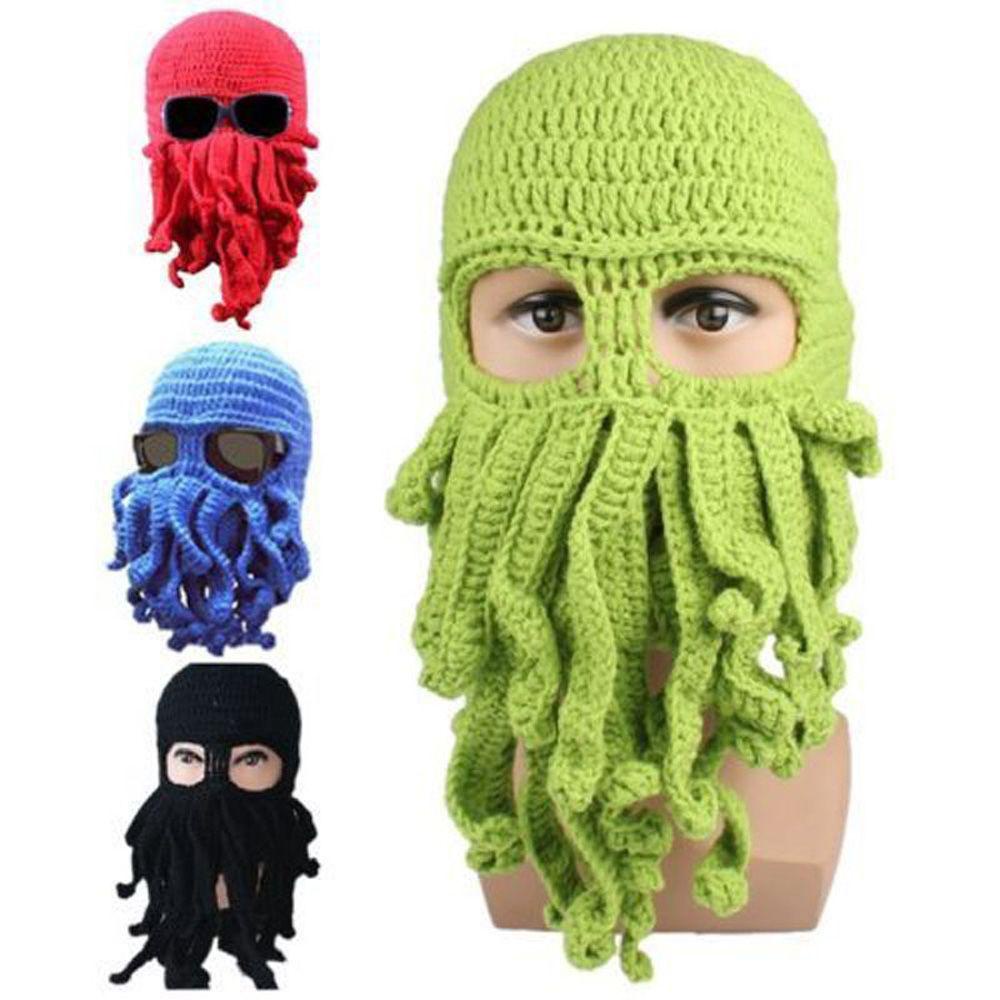 Mũ Beanie Kèm Bộ Râu Thời Trang Mùa Đông