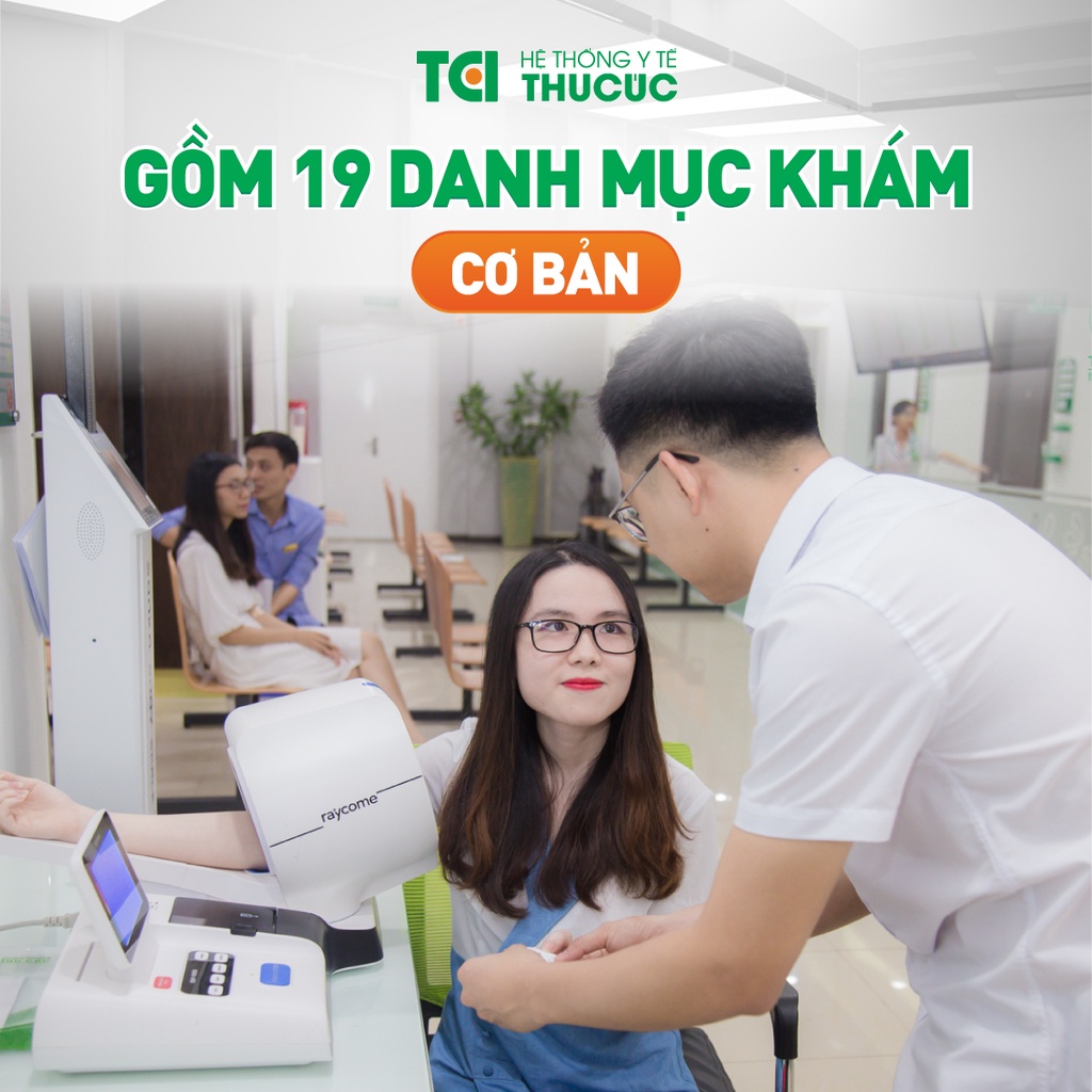 Gói khám tổng quát tiền hôn nhân cho nữ chưa QHTD- Cơ bản tại Hệ thống Y Tế Thu Cúc - TCI hospital