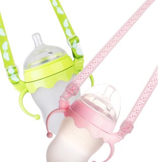 Tay cầm cánh tiên kèm dây đeo bình sữa cổ siêu rộng
