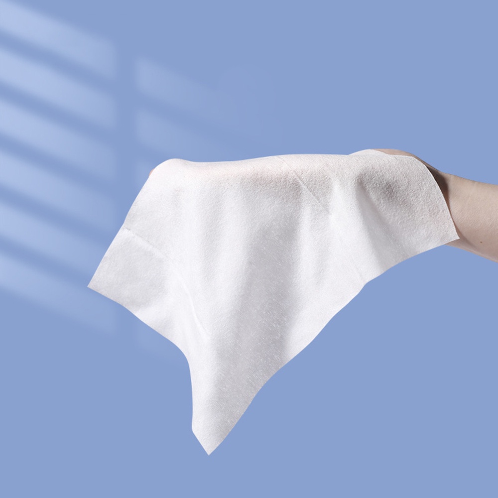 Thùng 10 gói giấy khăn ướt siêu dai mềm mịn không mùi (kèm thùng nhựa đựng)