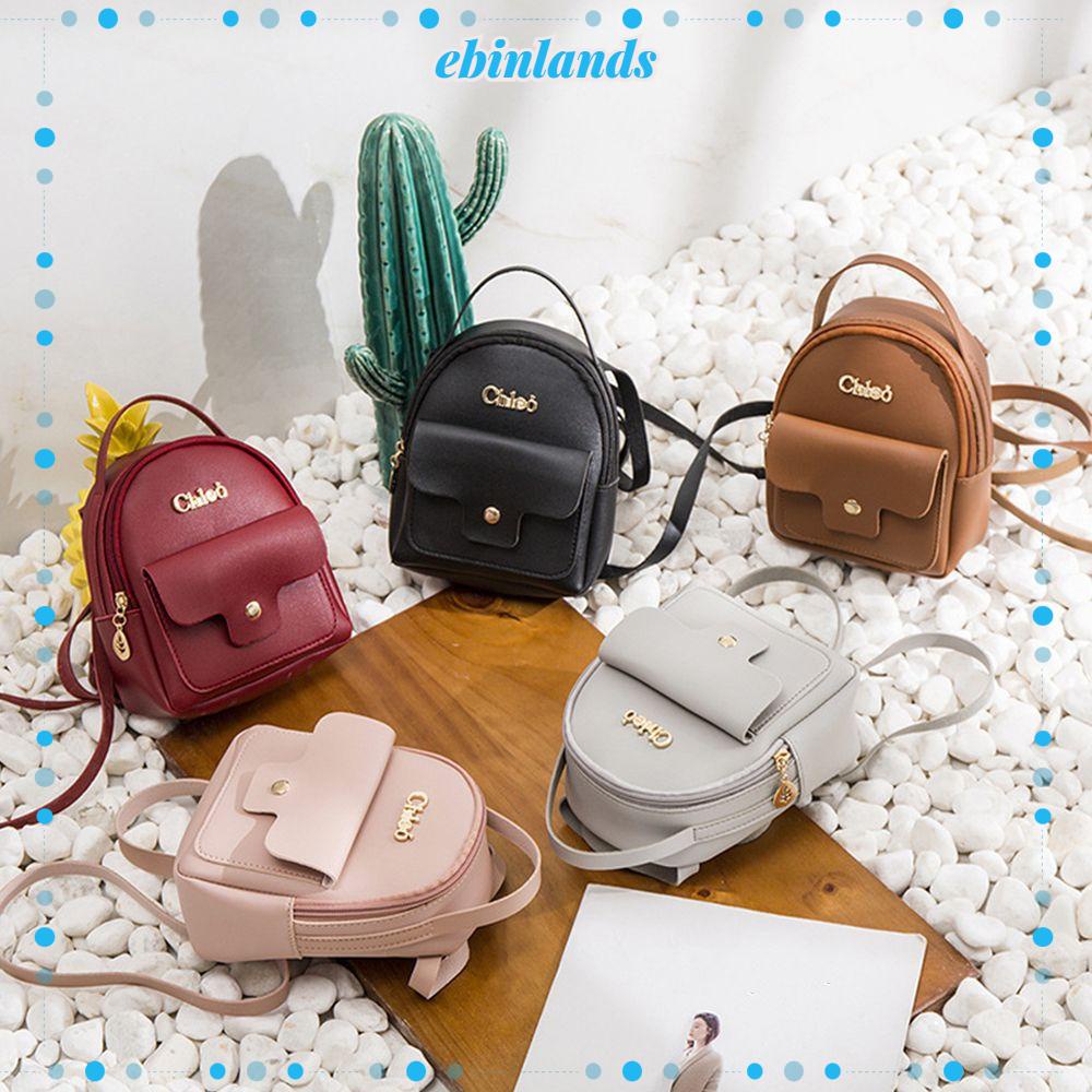 Ba Lô Du Lịch Mini Kiểu Dáng Đơn Giản Cho Nữ