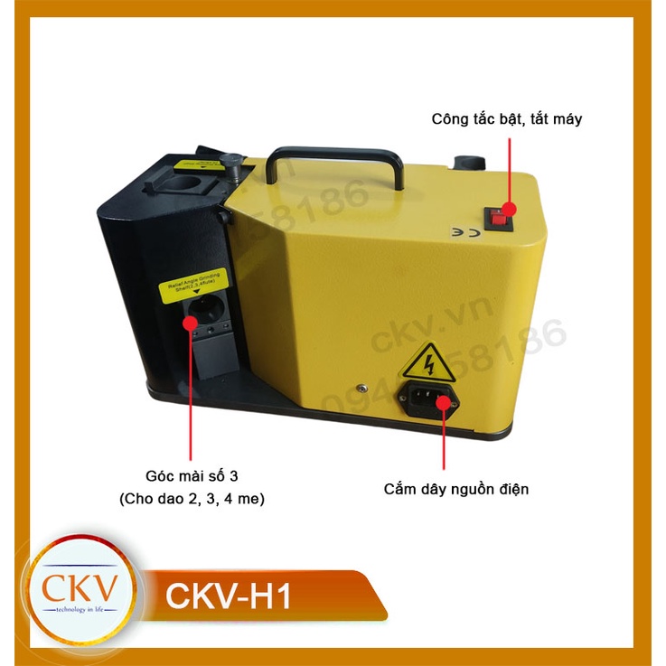Máy mài dao phay ngón d4-d14 CKV-H1