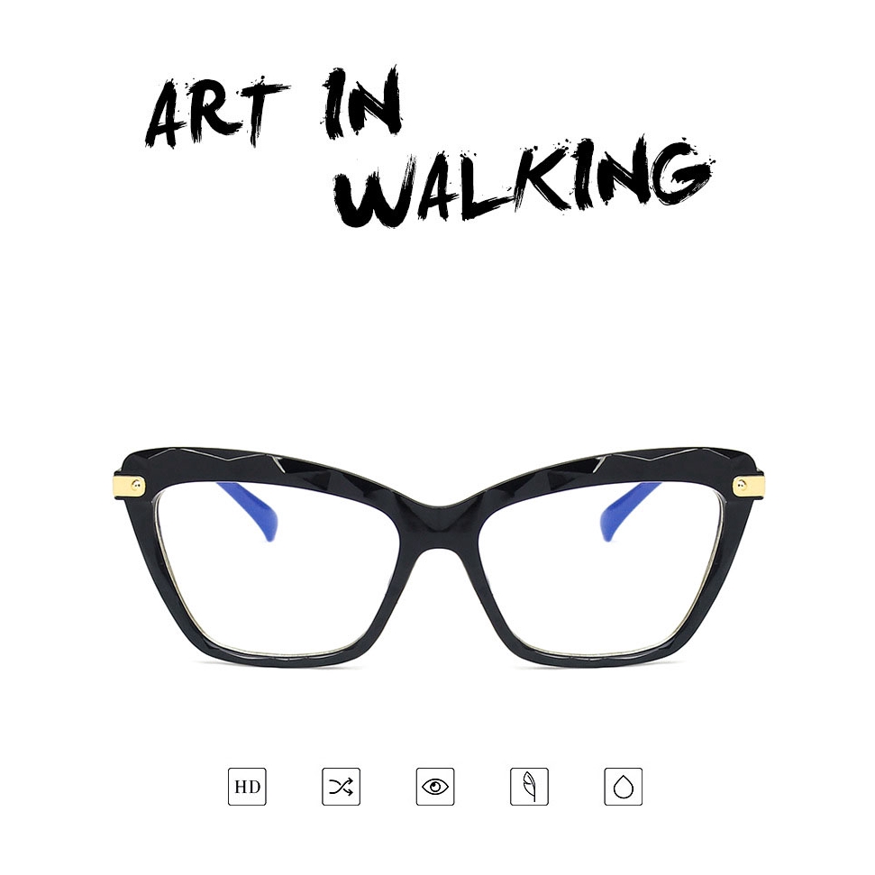 Kính Râm Mắt Mèo Kích Thước Lớn Cho Nam Và Nữ