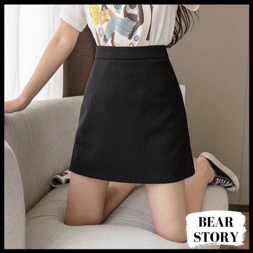 Chân Váy Nữ Dáng Chữ A Style Công Sở 🎀By bear.story