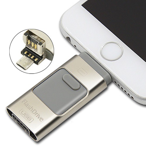 Bộ nhớ ngoài 64gb cho iphone/ iPad / Android/ Window Flash Drive