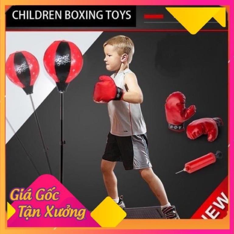 Đấm Boxing Trẻ Em ,mô Hình Bé Tập Đấm Boxing /bao Cát Đấm Boxing Cho Bé - QUYENSPORTS