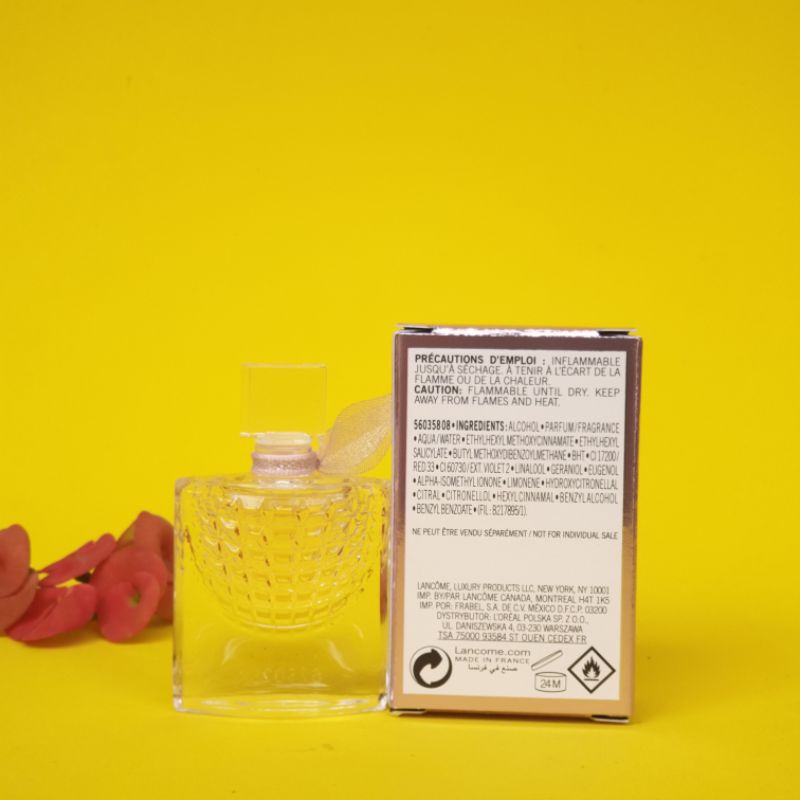 [DÒNG HOT] Nước hoa mini nữ Lancome Lavie Est Belle Flowers Of Happiness 4ml
